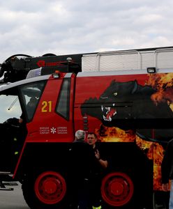 Ważny test strażaków na Lotnisku Chopina. Tymczasowe rozwiązanie?