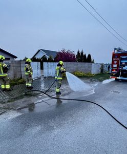 Rolnikom puściły nerwy. Lali gnojówkę tuż przed domem wójta