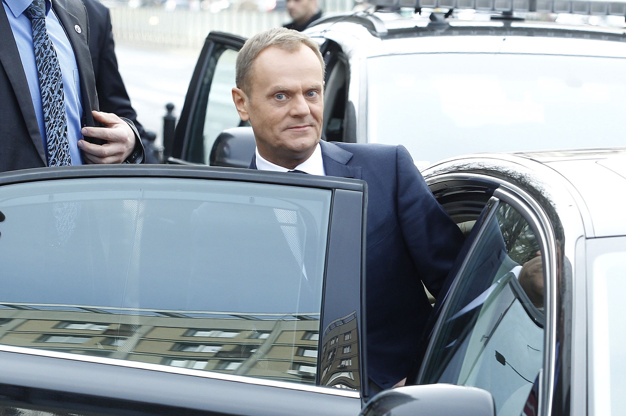 Skruszony Donald Tusk komentuje utratę prawa jazdy