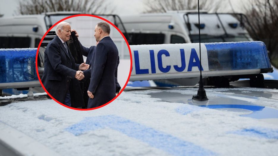 Policjanci mieli przesyłać sobie na prywatne maile dokumenty dotyczące zabezpieczenia wizyty Joe Bidena