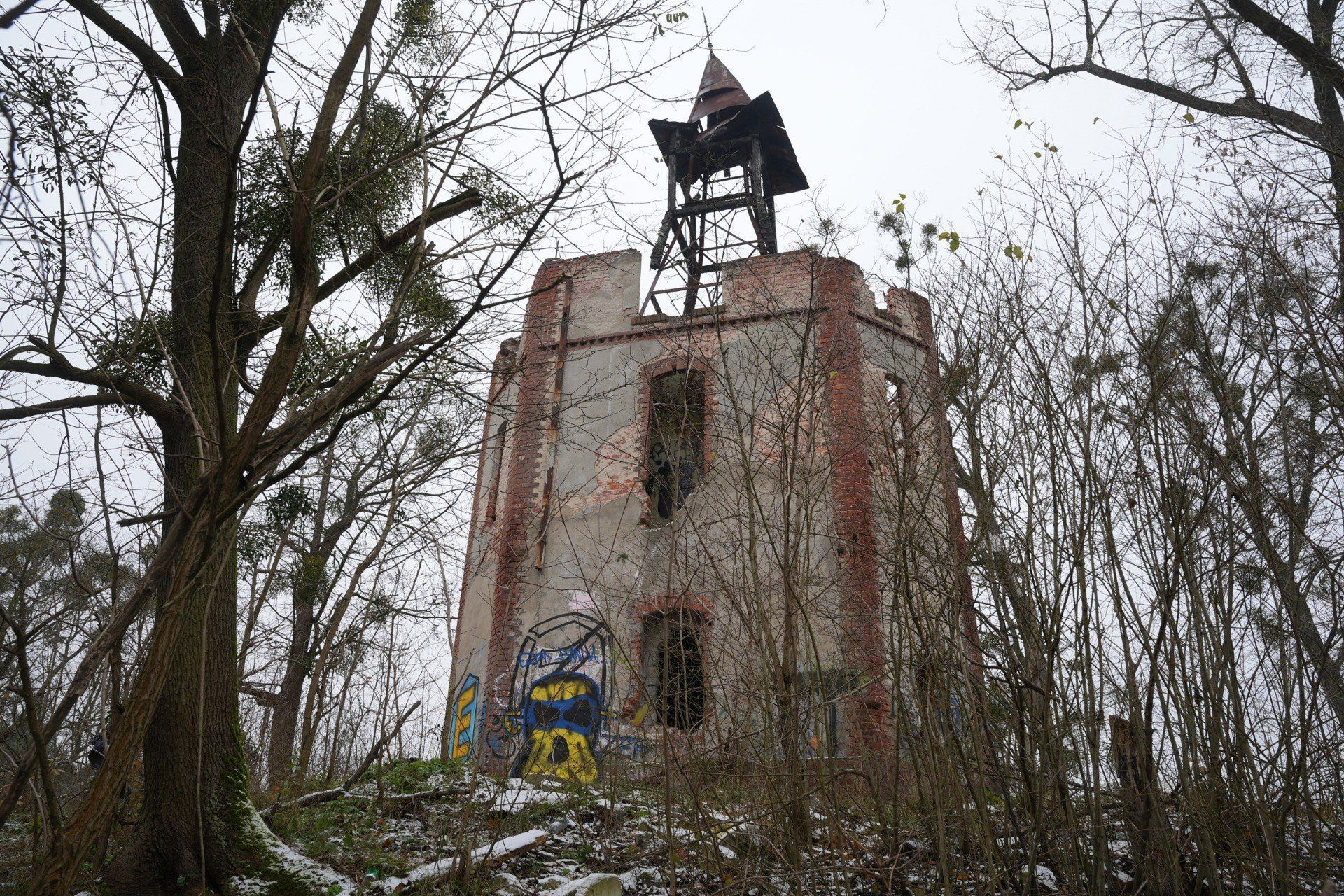 Poligonowa wieża ciśnień w Toruniu