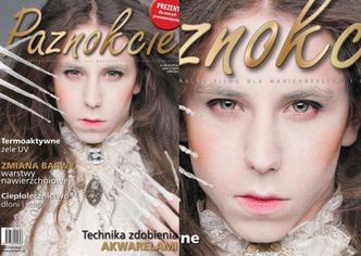 Michał Szpak na okładce magazynu... "PAZNOKCIE"!