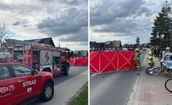 Tragiczny wypadek w Witowie. Nie żyje motocyklista