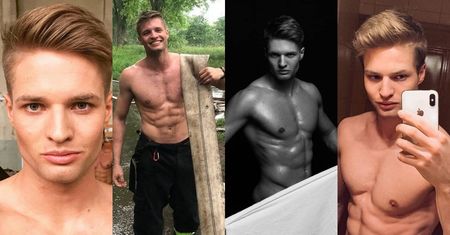 CIACHO TYGODNIA: Stasiu Świerk, model i... strażak. Przystojny? (ZDJĘCIA)