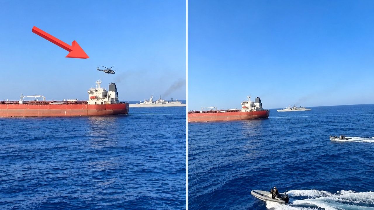 Akcja u wybrzeży Sycylii. Desant Włochów na statek "floty cieni"