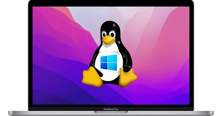Weź MacBooka, zainstaluj Linuksa i graj w gry z Windowsa. Czego nie rozumiesz?
