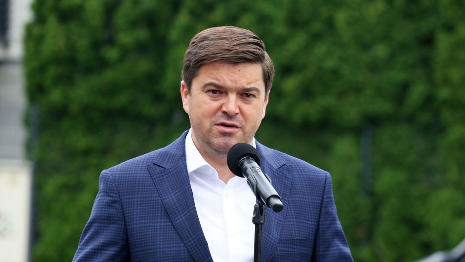 Inauguracja programu Profilaktyka 40 PLUSFot. Pawel Wodzynski/East News, Raszyn, 01.07.2021. Centrum Medyczne Judyta w Raszynie. Premier i minister zdrowia zainicjowali start programu "Profilaktyka 40 PLUS".
N/z: rzecznik MZ Wojciech AndrusiewiczPawel Wodzynski