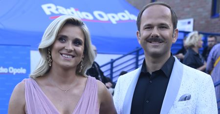 Sławomir i Kajra na Festiwalu Piosenki Polskiej w Opolu. To ona przykuła całą uwagę