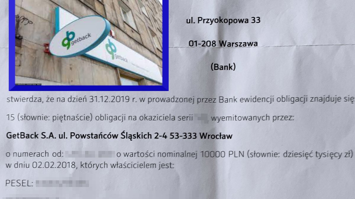 Dla naszego czytelnika te obligacje miały być lokatą na starość. Będą - o ile uda mu się to wywalczyć przed sądem 