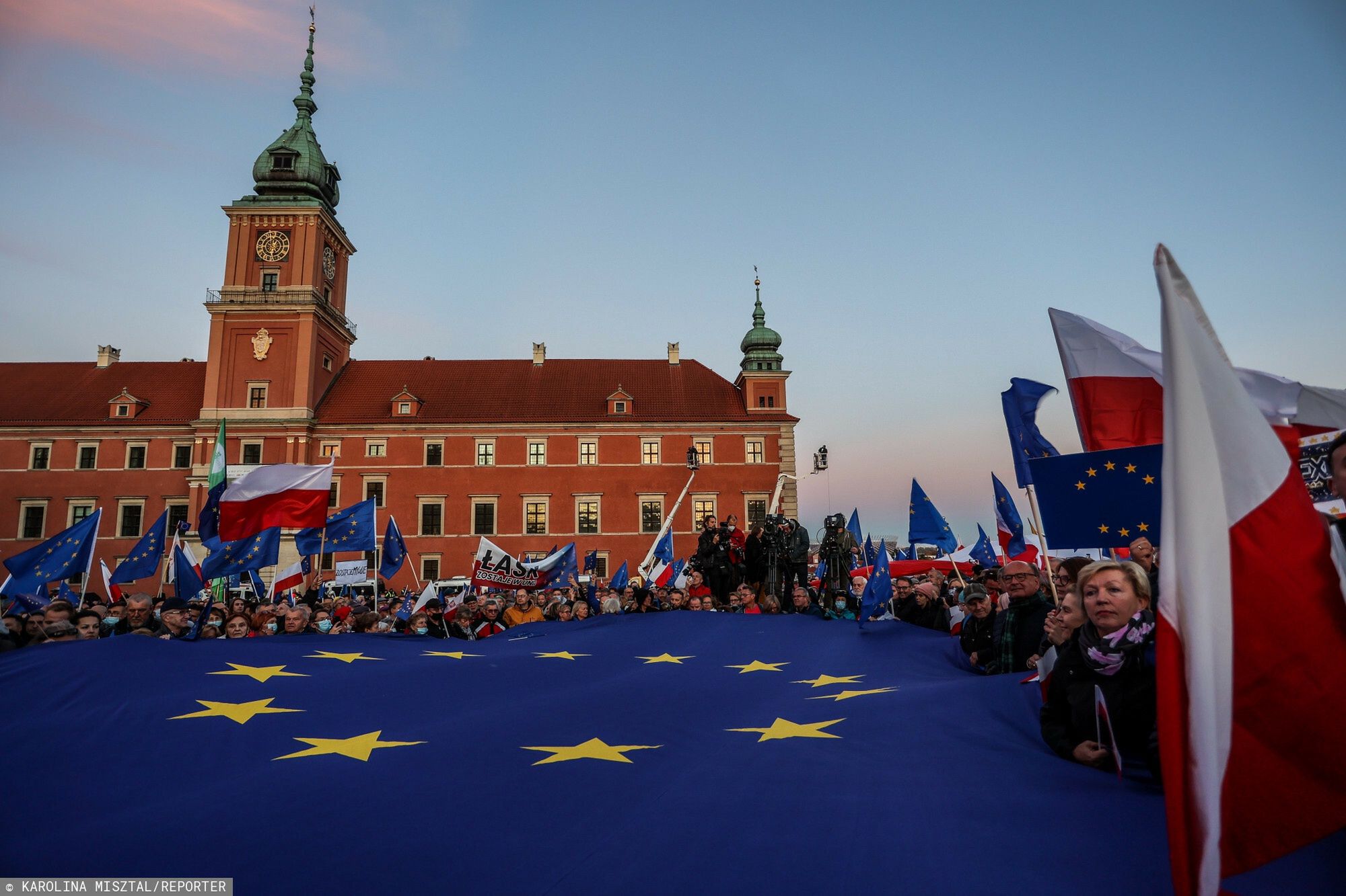 Protesty przeciwko decyzji TK i wyjściu Polski z Unii Europejskiej 