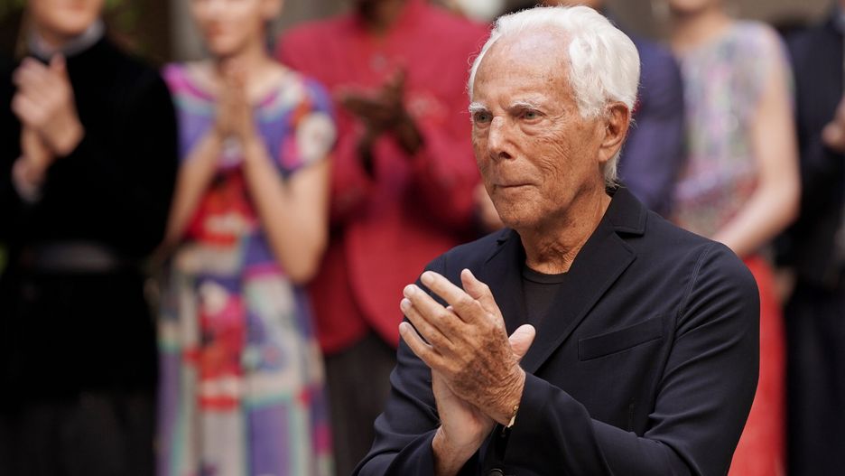 Giorgio Armani obawia się koronawirusa