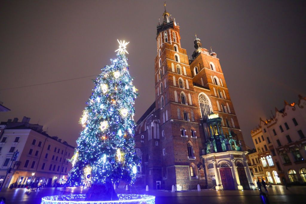 Kraków w bożonarodzeniowym klimacie