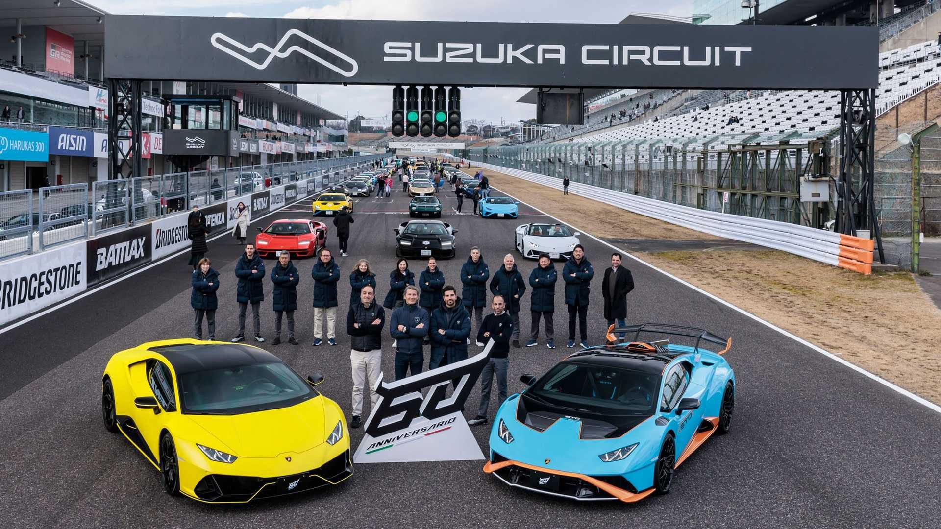 Największa parada lamborghini