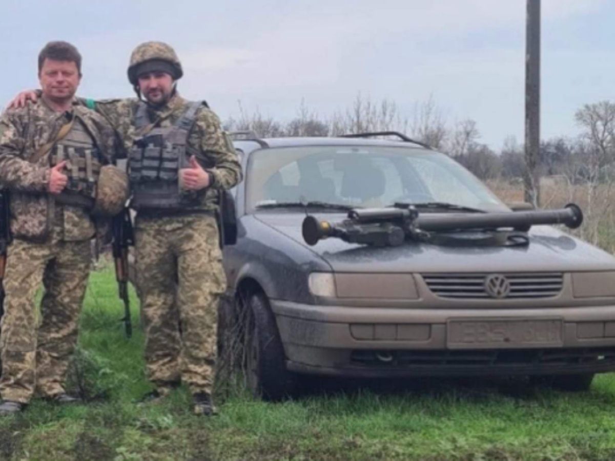 Samochód z Bełchatowa trafi na front w Ukrainie. To passat pana Grzegorza
