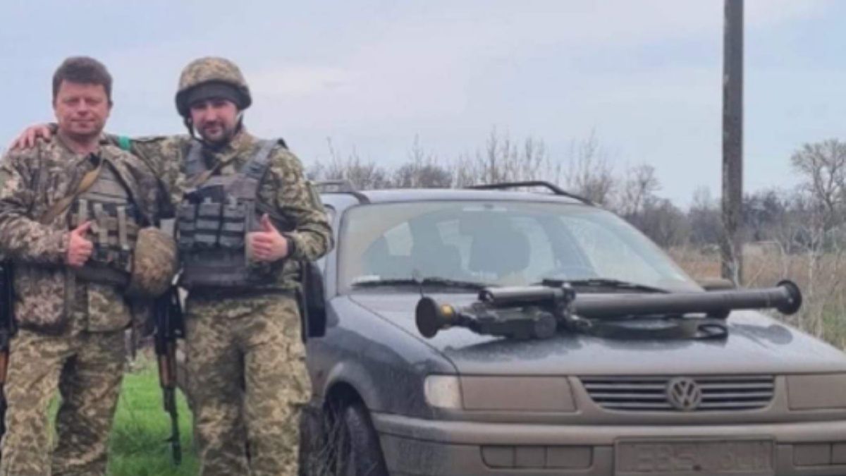 Pan Grzegorz z Bełchatowa sprzedał samochód. Niespodziewanie rozpoznał go na jednym z aut używanych przez... ukraińskich żołnierzy 