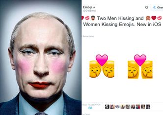 Rząd Putina chce zakazać... "gejowskich" emotikonów!