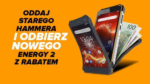 Hammer rusza z akcją dla użytkowników smartfonów z serii Hammer Energy 1