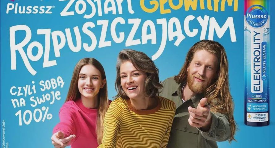 „Główny Rozpussszczający” w reklamach marki Plusssz