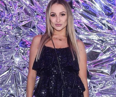 Sylwia Madeńska w kusej mini. Mocny makijaż kompletnie ją odmienił