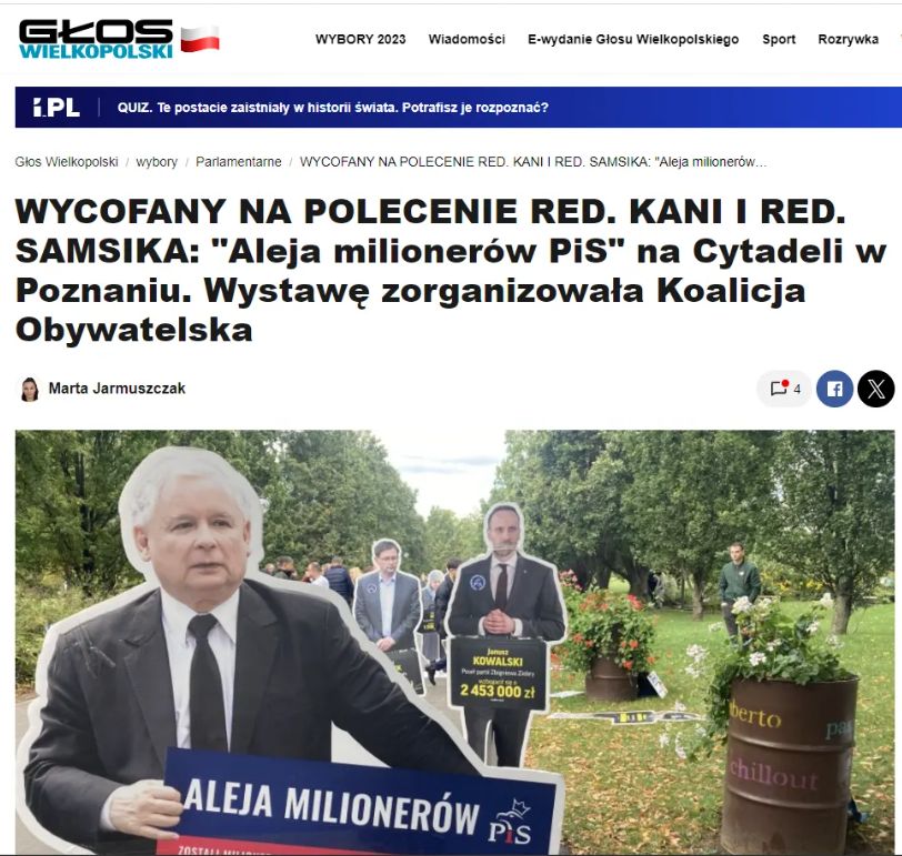 Wersja artykułu po wycofaniu ze strony Głosu Wielkopolskiego