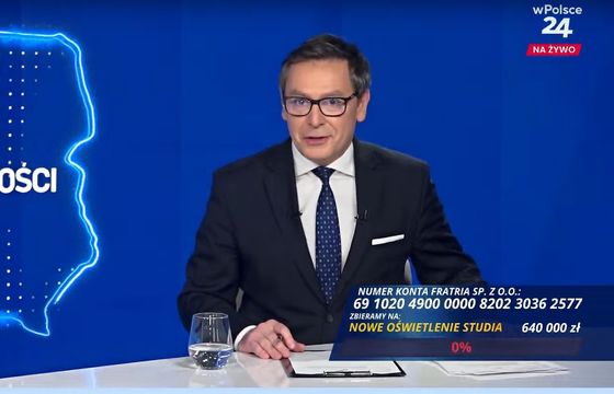 Proszą o wpłaty non stop. Nowa zbiórka telewizji wPolsce24