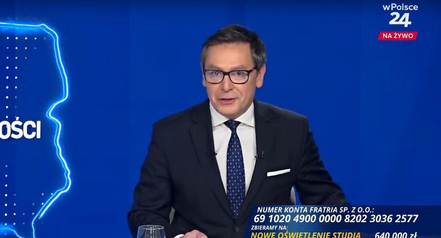 Proszą o wpłaty non stop. Nowa zbiórka telewizji wPolsce24