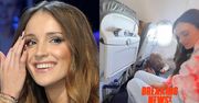 "Breaking news": Marina Łuczenko podróżuje samolotem z innymi ludźmi! "Jednak nie tacy burżuje" (FOTO)