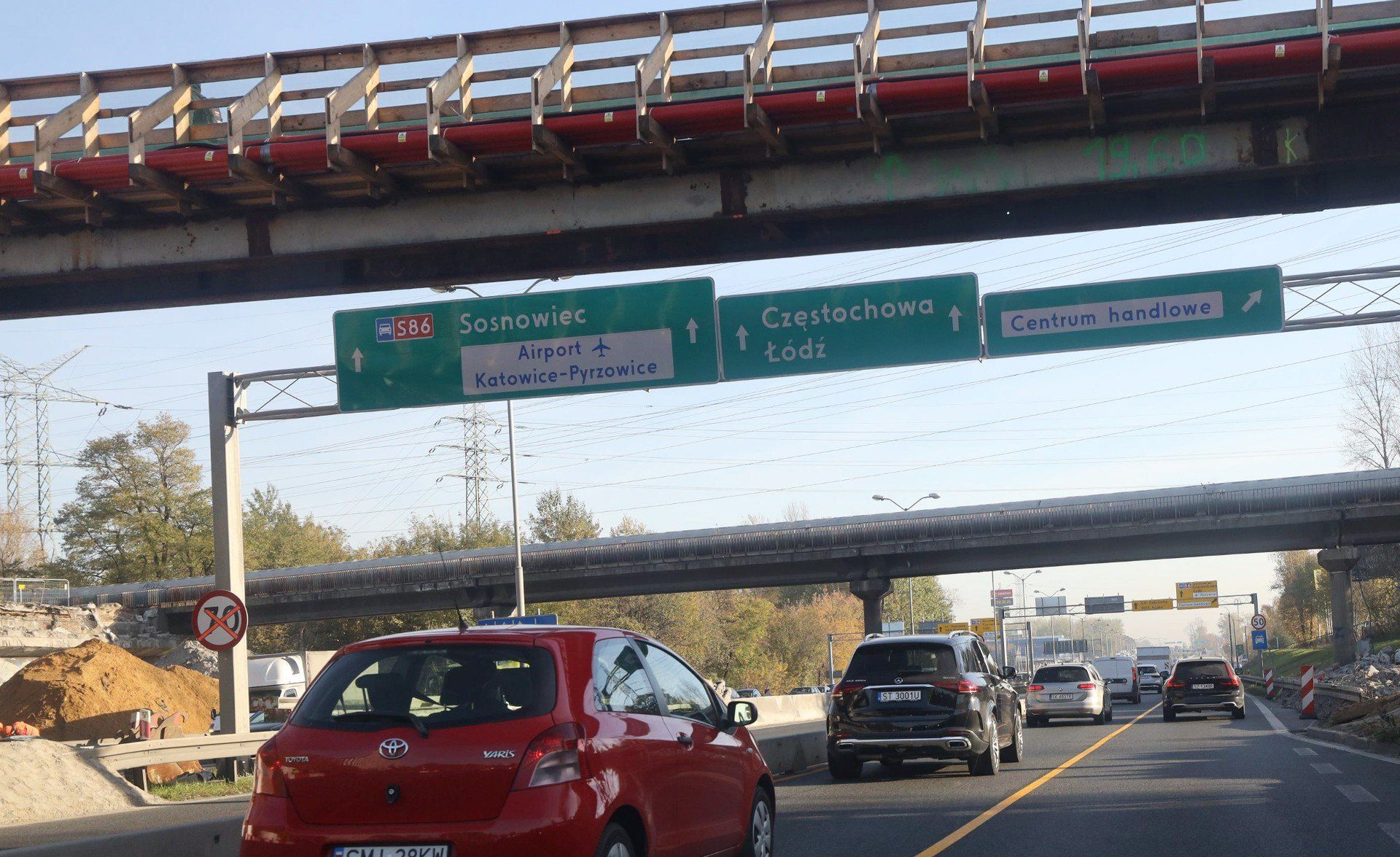 Ostatnia zmiana ruchu na S 86 przed wielkim otwarciem