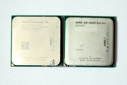 Llano A8-3800 i Phenom II X6 1090T