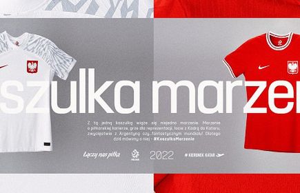 PZPN prezentuje nowe koszulki piłkarskiej reprezentacji Polski