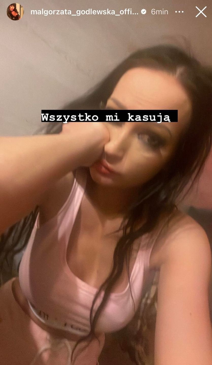 Niepokojące posty Małgorzaty Godlewskiej