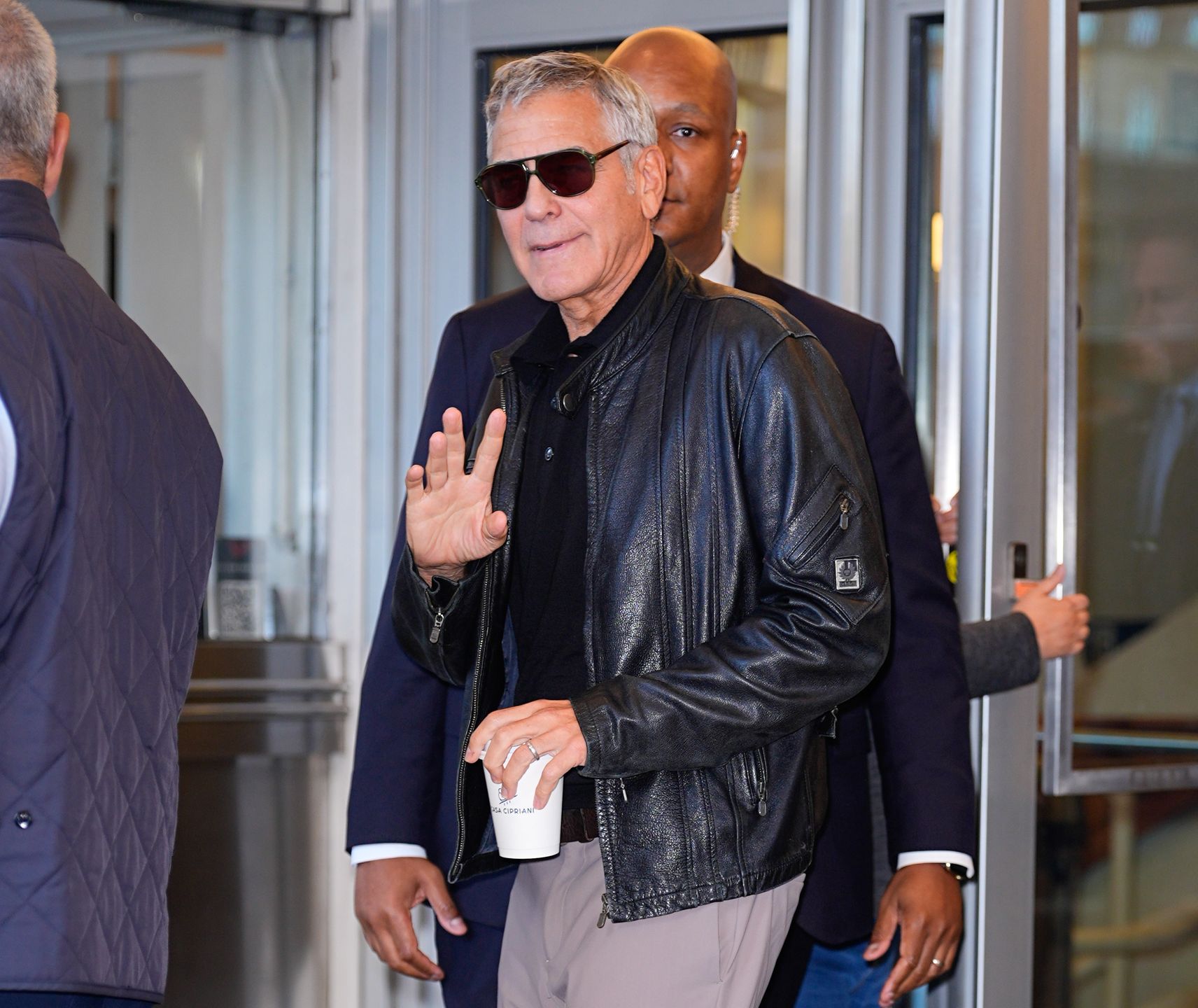 George Clooney w Nowym Jorku, listopad 2025