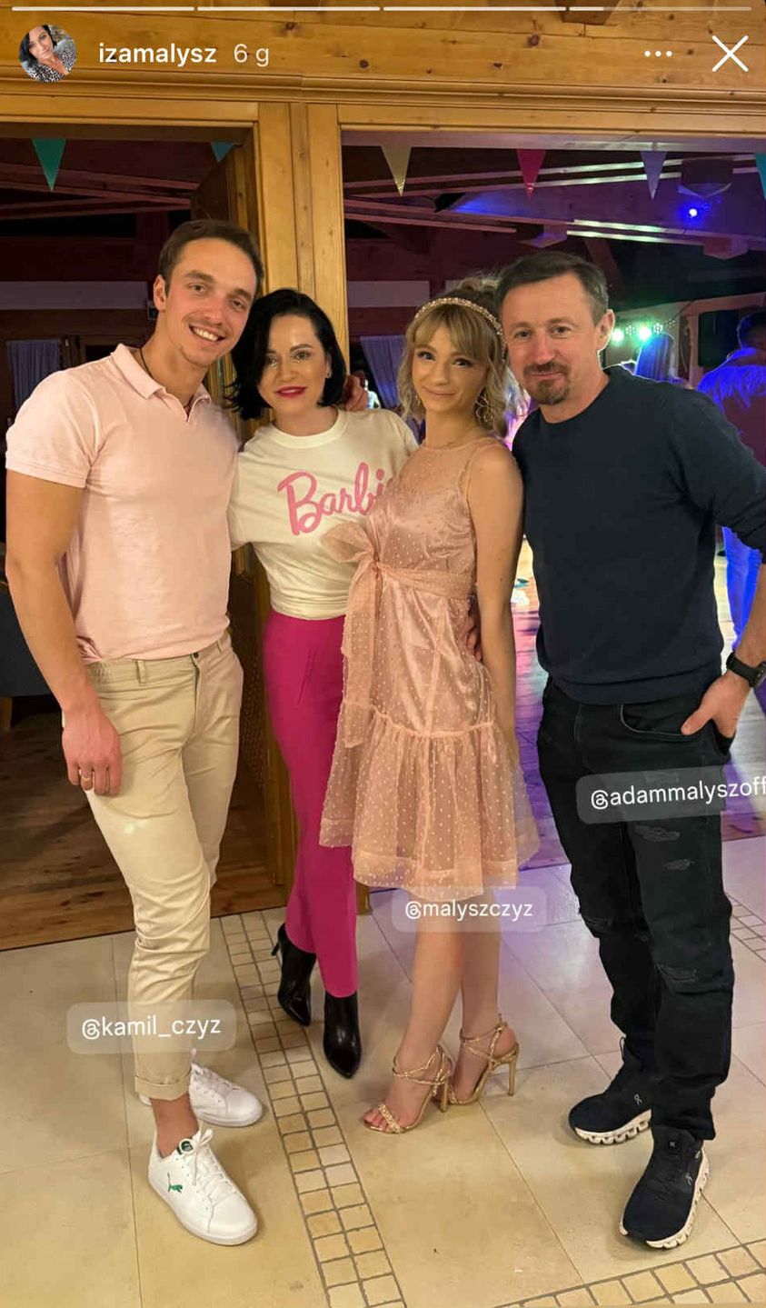 Izabela Małysz pokazała zdjęcia z córką