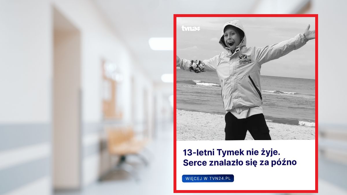 Nie żyje 13-letni Tymon Pluszkiewicz