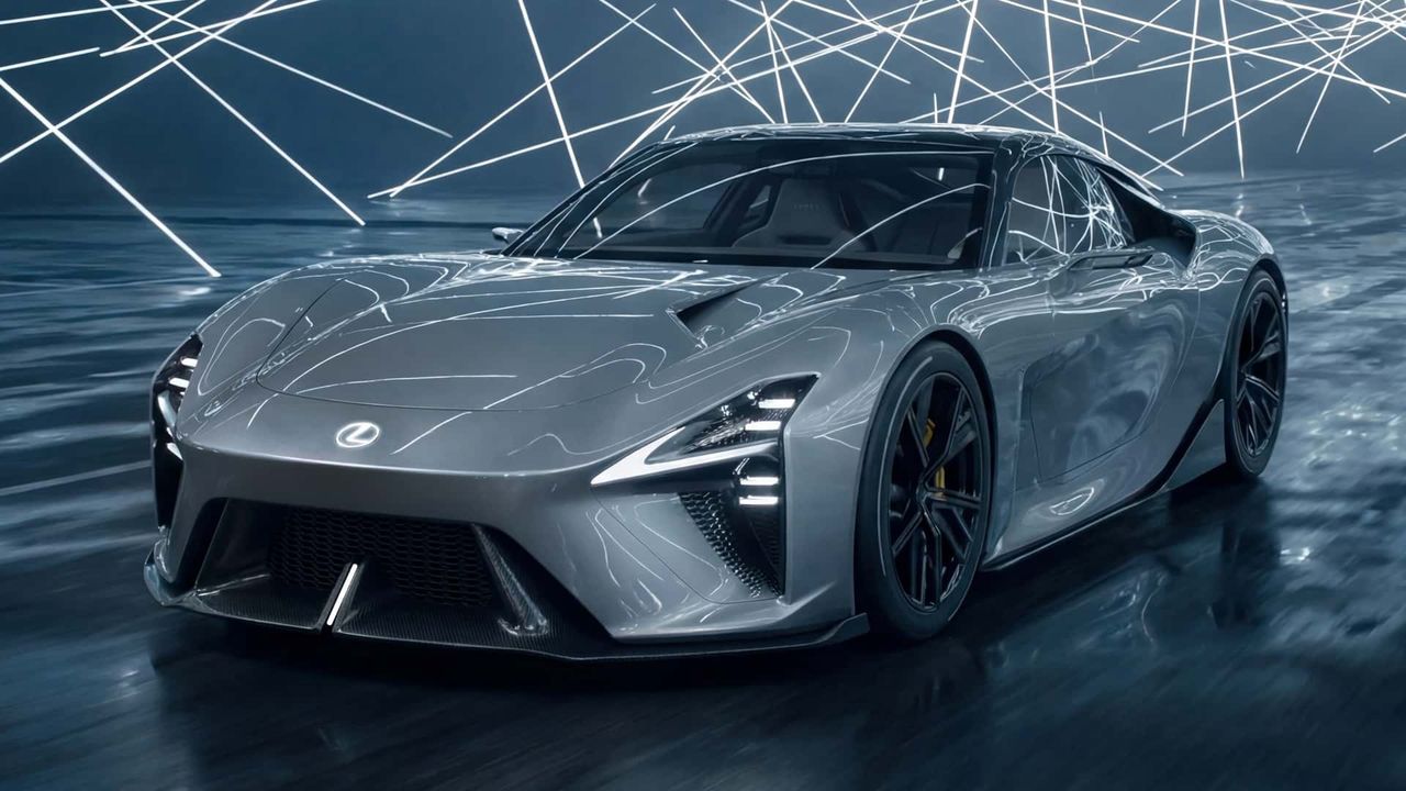 Lexus LFA powraca jako imponujący koncept. Pod maską niespodzianka