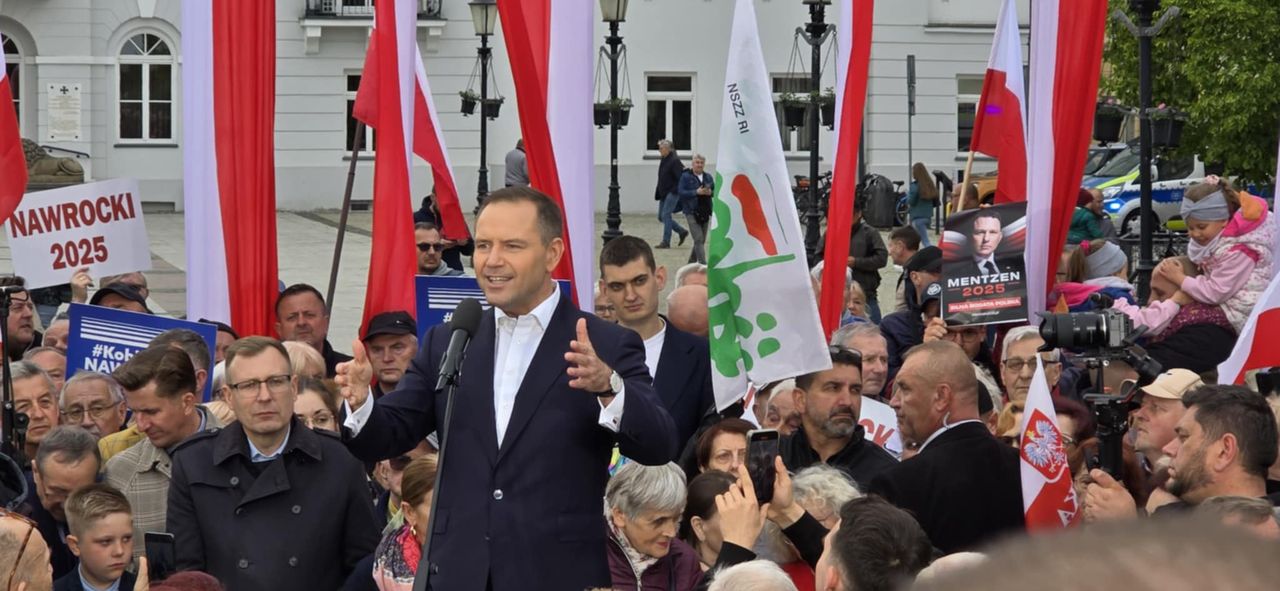 Nawrocki: wybory prezydenckie to wybór między Polską suwerenną a Polską, która ulega tendencjom centralizacji UE