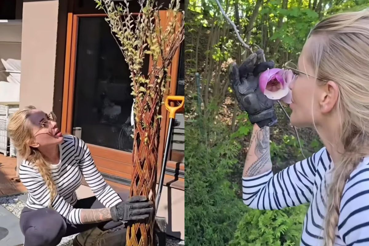 Sylwia Peretti pokazała, co ma w ogródku. Tak o niego dba