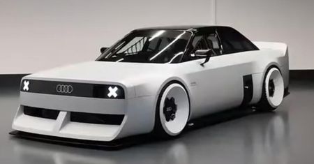 Praktykanci Audi stworzyli wspaniały koncept. Pod maską ma 5 cylindrów