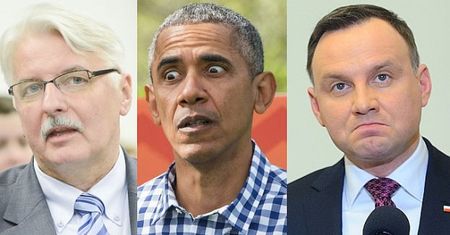 Waszczykowski o braku spotkania Dudy z Obamą: "ODESZLIŚMY OD MURZYŃSKOŚCI"...