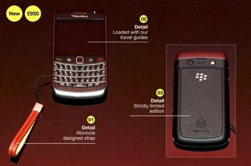 Monocle BlackBerry 9700 – biznes na luksusowo
