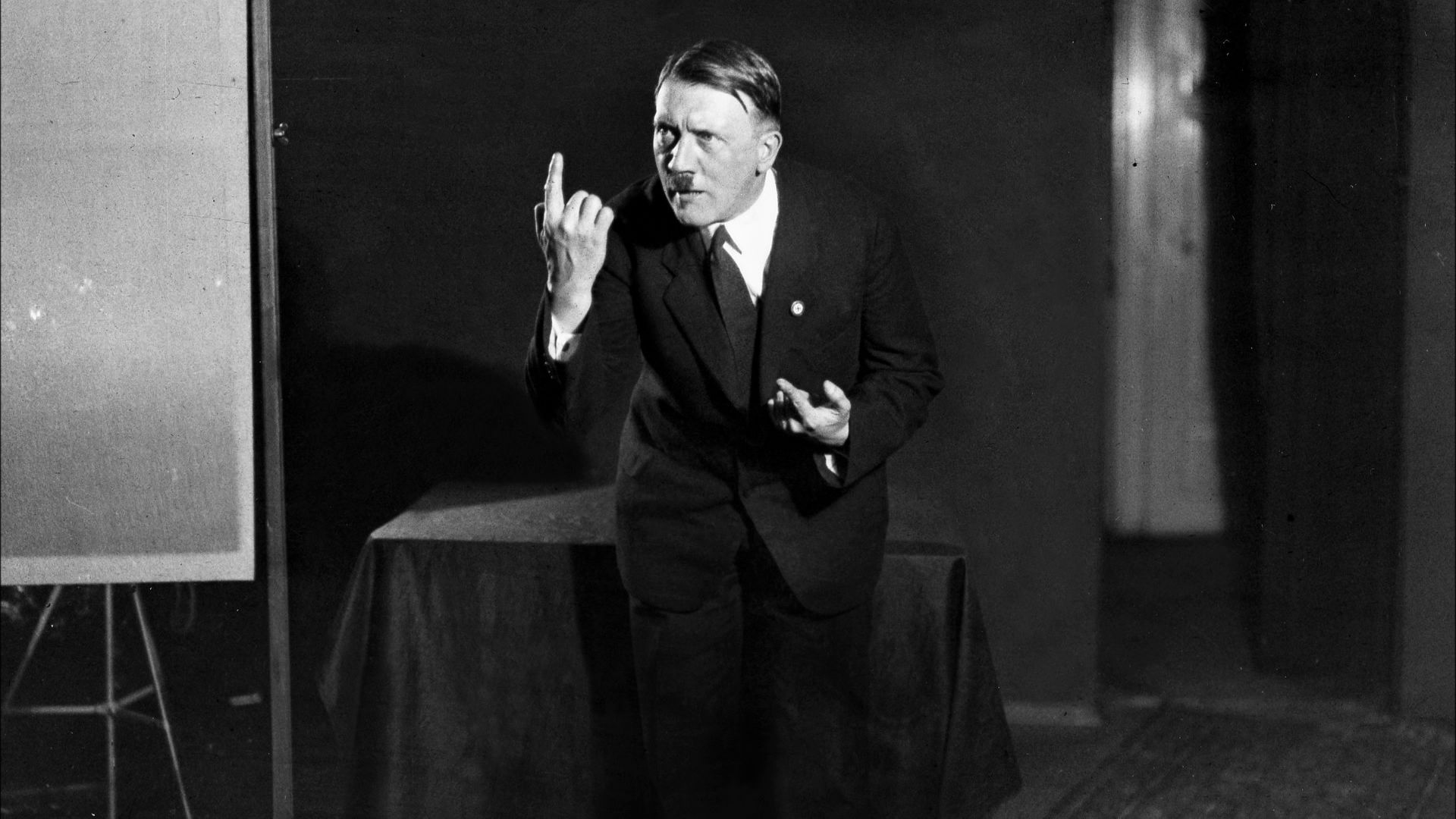Hilter był wprawnym mówcą