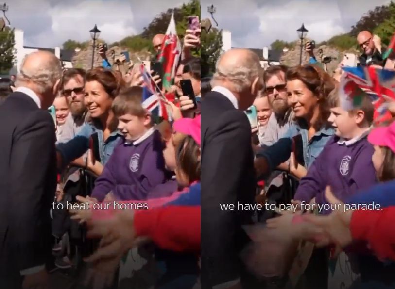 Starcie króla Karola III z przeciwnikiem monarchii. Zaskakująca reakcja