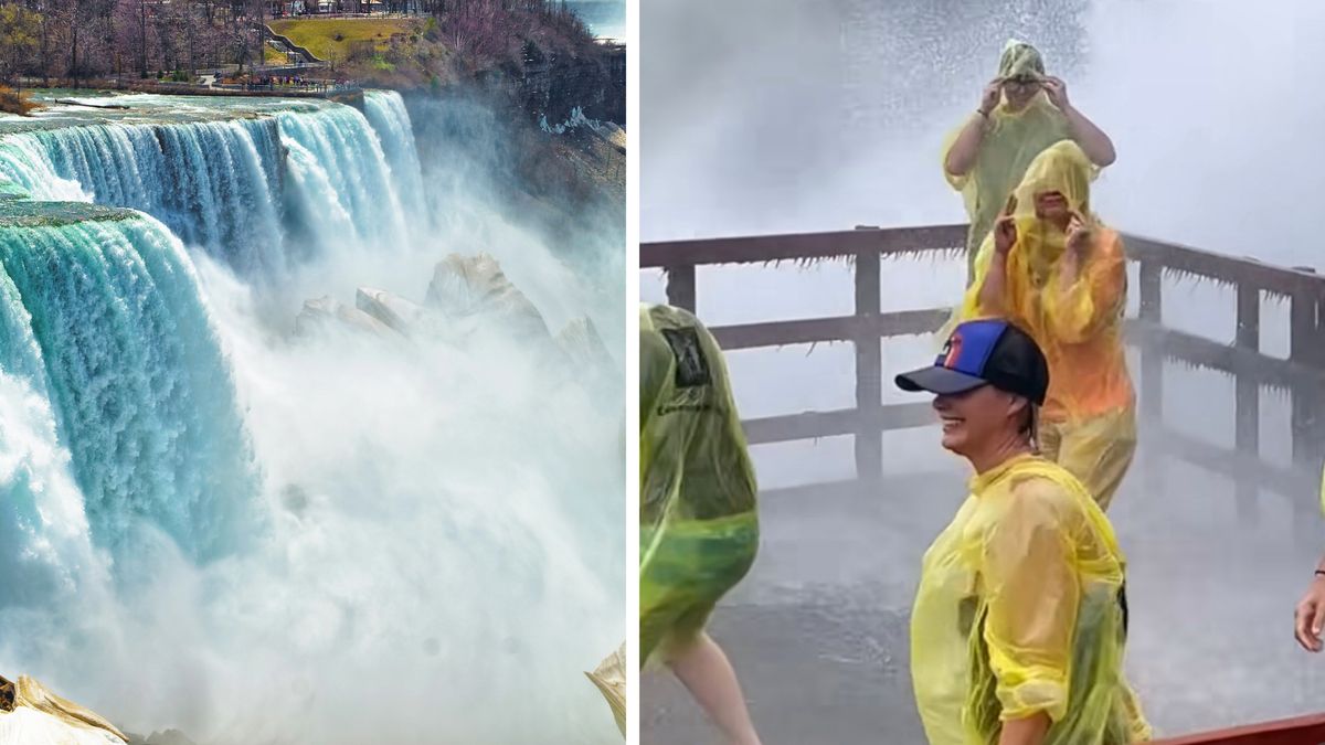 Niespodzianka przy oglądaniu Niagary