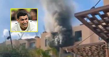 Pożar w hotelu Cristiano Ronaldo