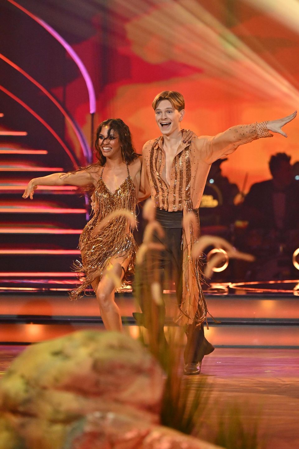 Estelle François i Dominik Rupiński w "Tańcu z gwiazdami"