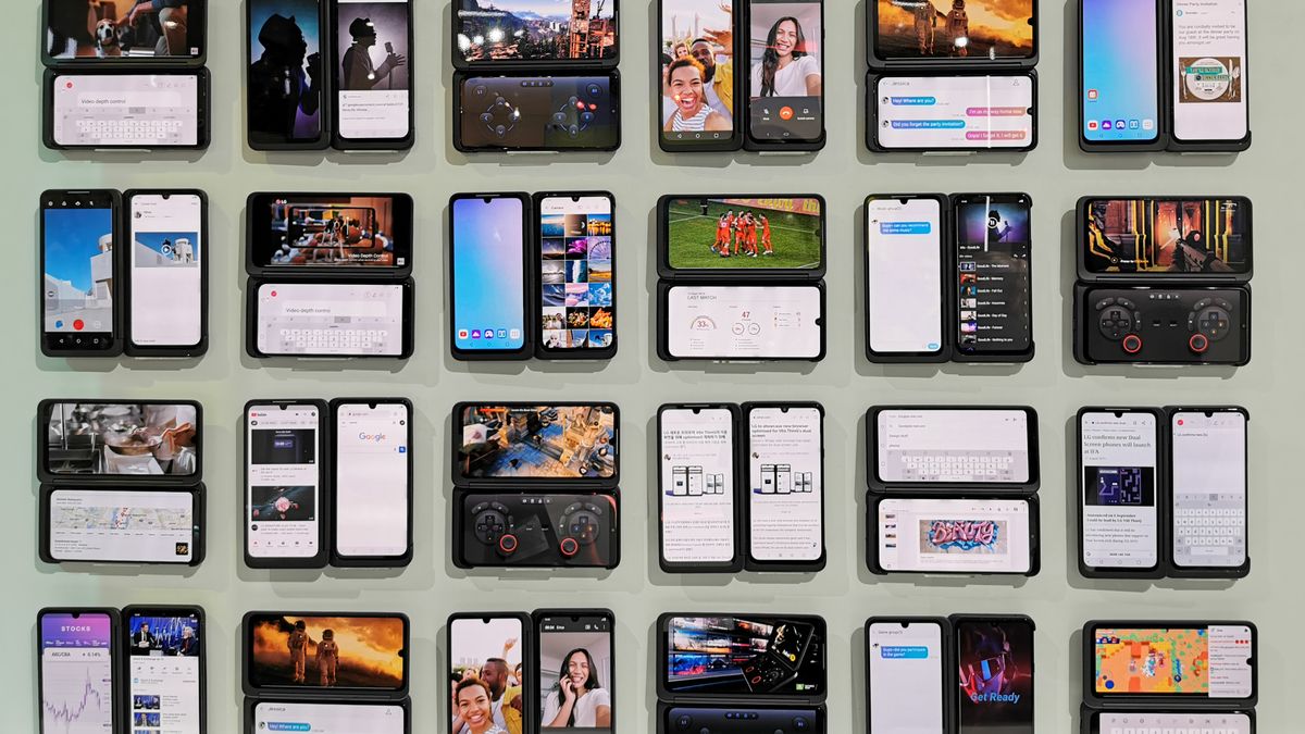 LG Dual Screen. Fot. Paweł Hekman