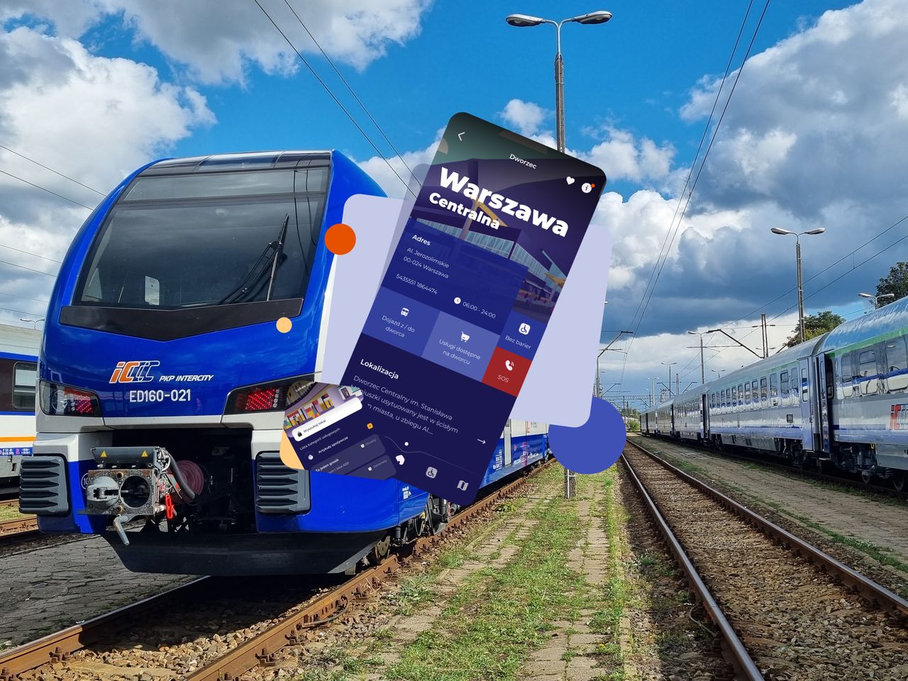 Pociąg PKP Intercity. Podróże koleją coraz wygodniejsze