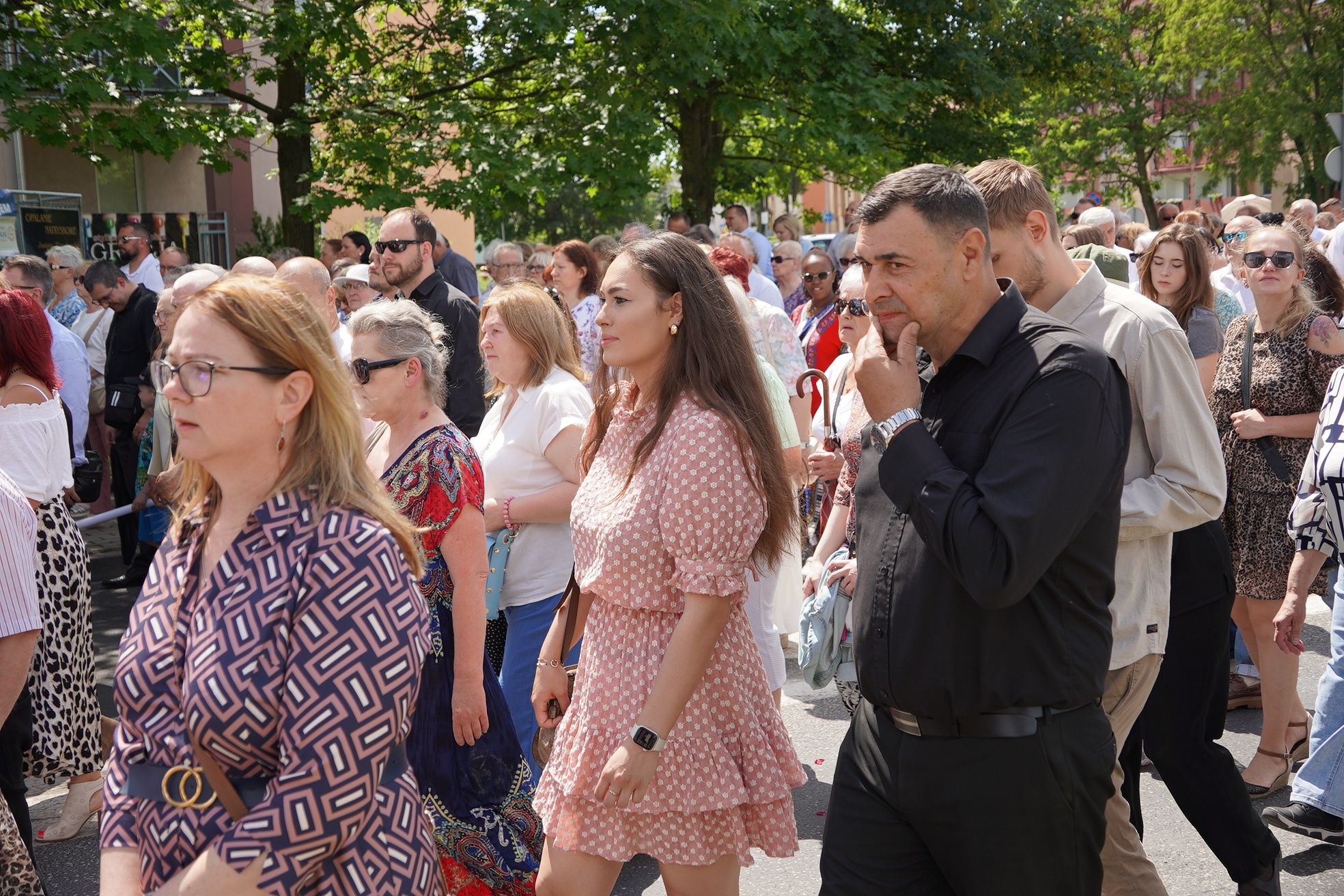 Procesja Bożego Ciała w parafii pw. Św. Antoniego w Pile