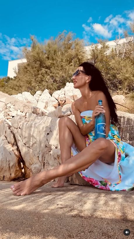 Justyna Steczkowska chwali się sylwetką w bikini