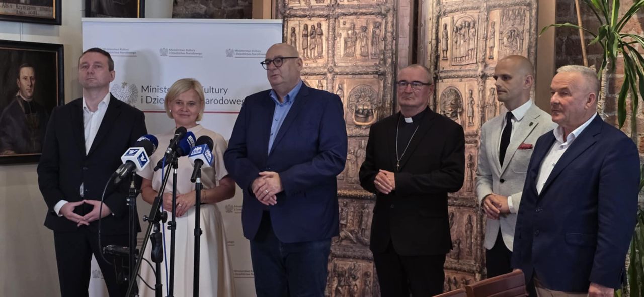 Wiceminister kultury z wizytą w Płocku. Tematem ochrona zabytków